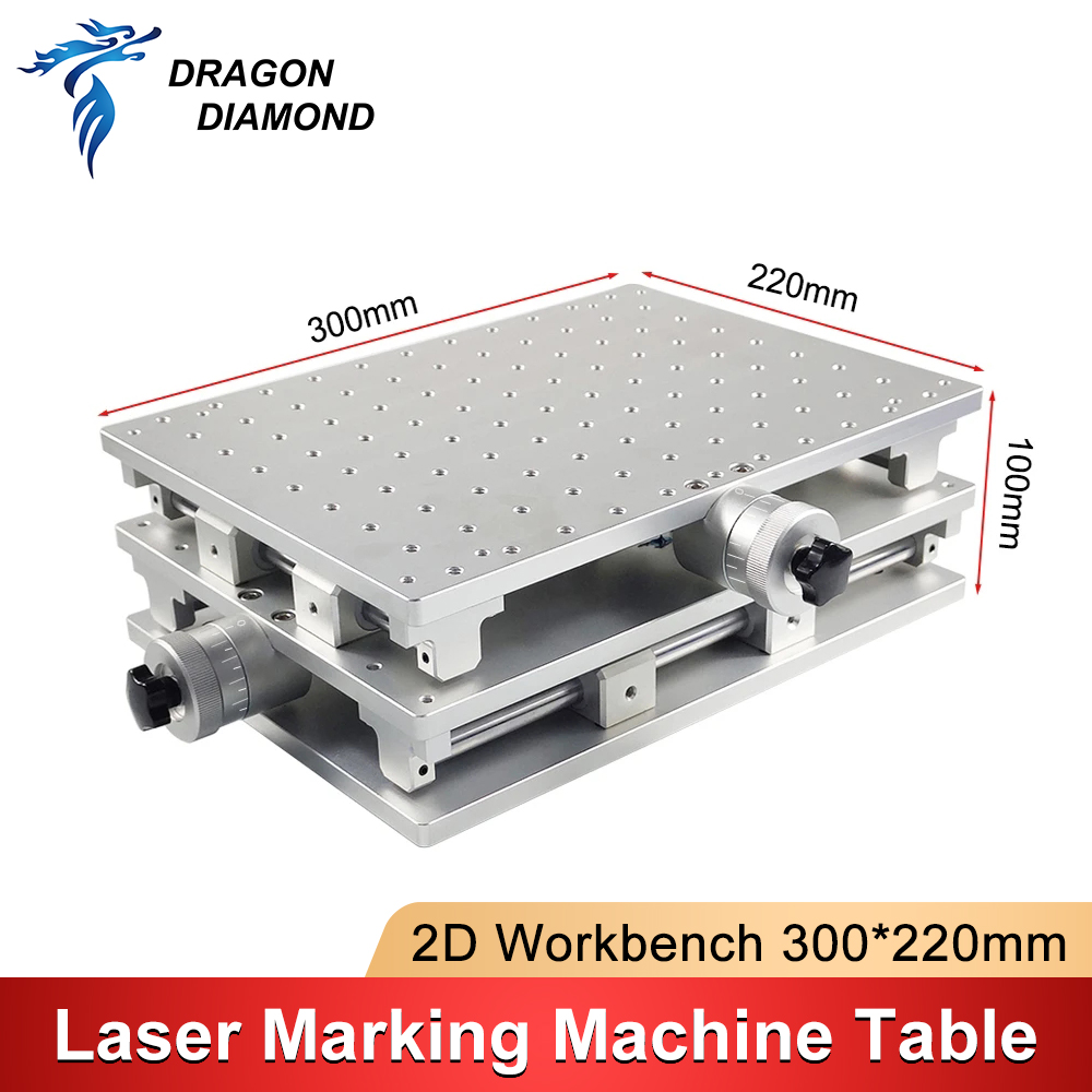 300*220mm 2D Worktable XY 2 Ax - đánh giá và giá Laser Marking Machine