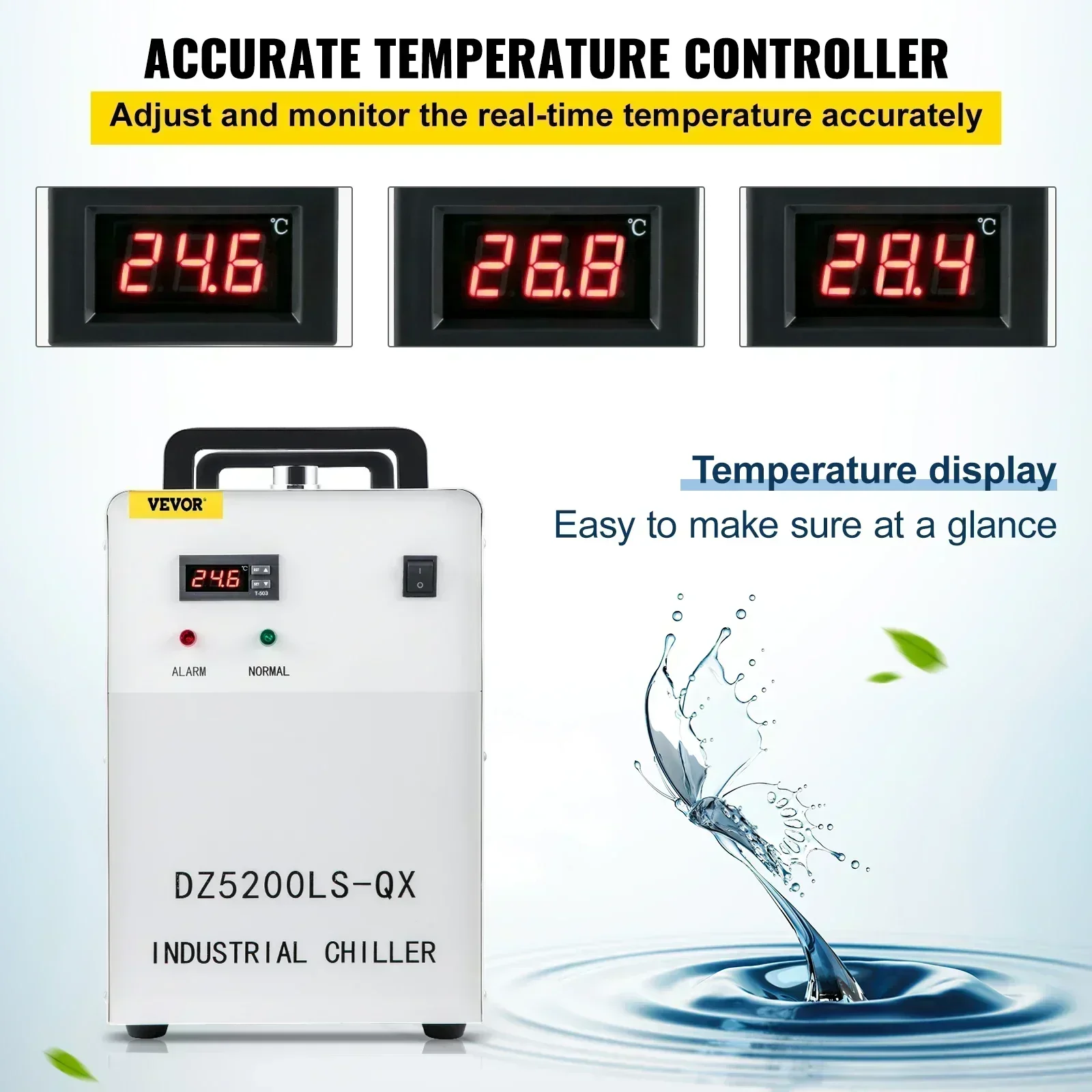 SIHAO CW-3000 Industrial Grade - đánh giá và giá Laser Industrial Chiller