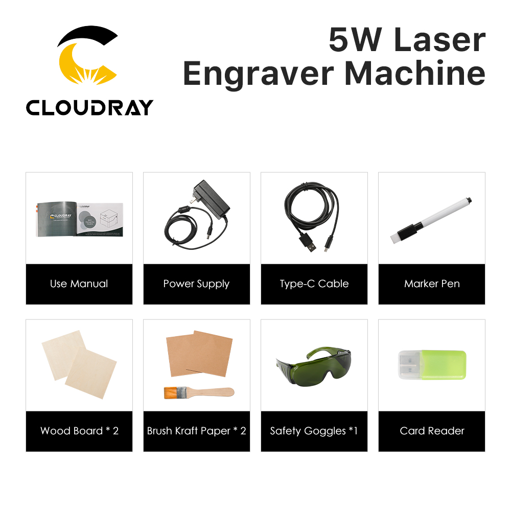 Cloudray Laser Engraver BM1 Ma - đánh giá và giá Laser Marking Machine
